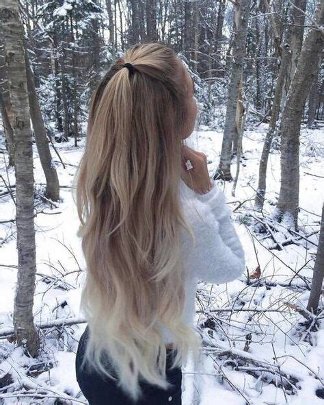 Snow Bunny Hair Medium Length Hair Styles Long Hair Styles Lazy