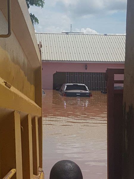 Lilongwe Under Water Prompt Malawi Vp Chilima Visists Flood Victims