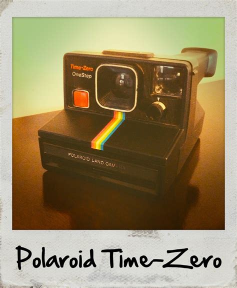 Polaroid Time Zero One Step Sx 70 Camera Circa 1982 Instant