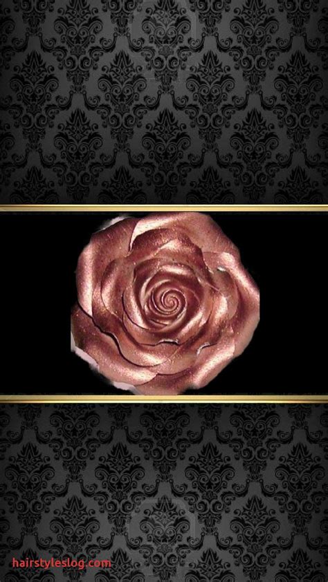 Black And Rose Gold Phone Wallpapers Wallpaper Cave