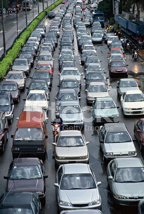 Heavy Traffic Stock Photo Royalty Free Freeimages