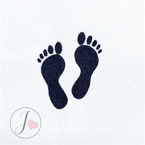 Footprints Mini Embroidery Design Machine Embroidery And Applique Designs