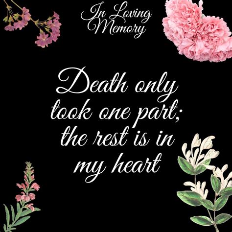 35 Best In Loving Memory Quotes - Sympathy Quotes - Funeral Spirit