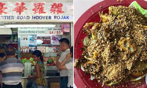 5 Famous Rojak At Whampoa Food Centre Mixes Fruits And Homemade Sauce In