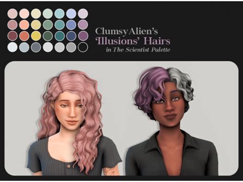 Illusions Cc Pack Clumsyalien On Patreon In 2021 Sims 4 Sims 4 Dresses