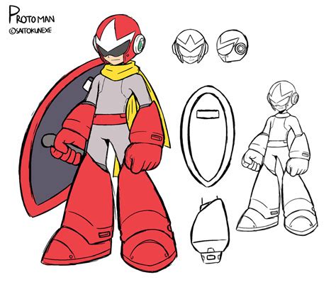 Protoman 11 Concept By Saitokun Exe On Deviantart Mega Man Art Mega