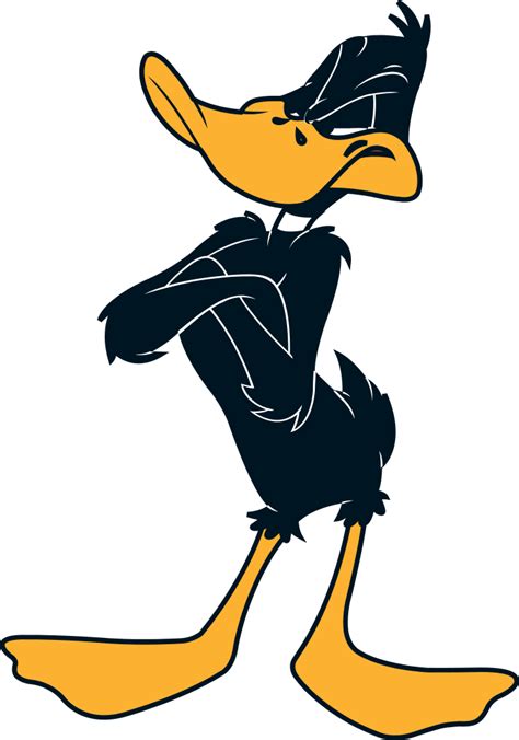 Daffy Duck In Angry Pose