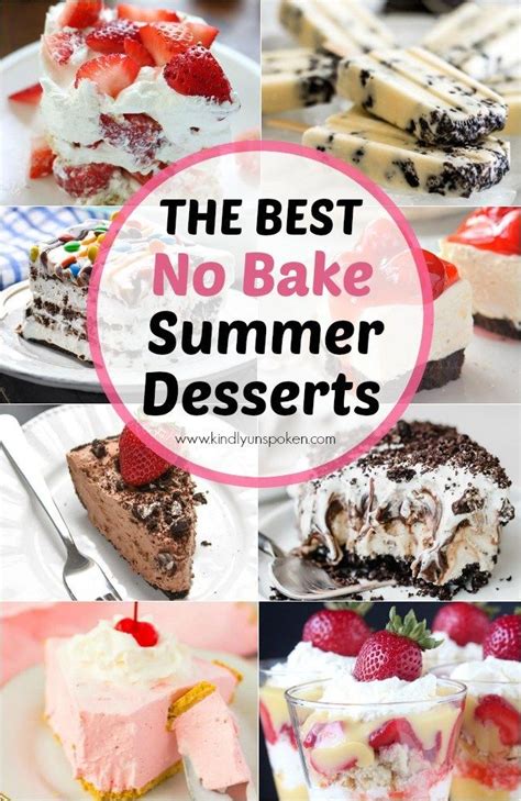 30 Delicious And Easy No Bake Summer Desserts Kindly Unspoken No