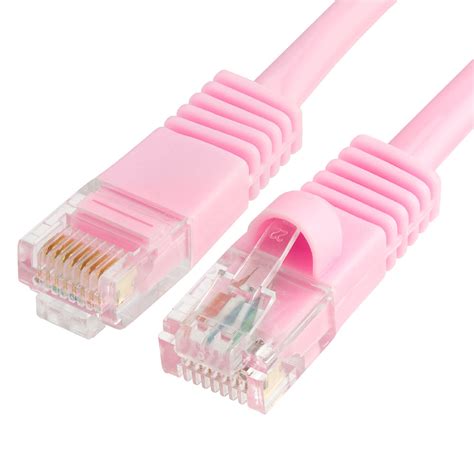 We hope you like our demonstration of how to make an ethernet cat5e cable. CAT5E Patch Cable Pink 350MHz RJ45 - 5 FT