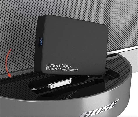 Layen I Dock 30 Pin Bluetooth Adapter Audio Receiver For Bose Sounddock