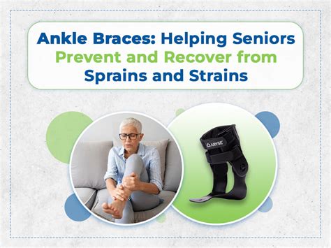 Ankle Braces Helping Seniors Prevent And Recover From Sprains And