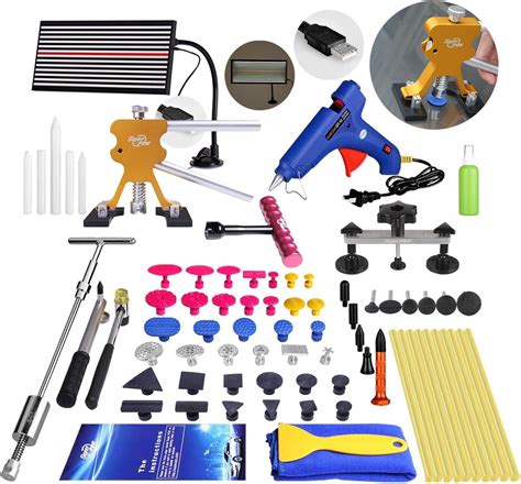 Super Pdr 68pcs Auto Body Paintless Dent Removal Tools Kit