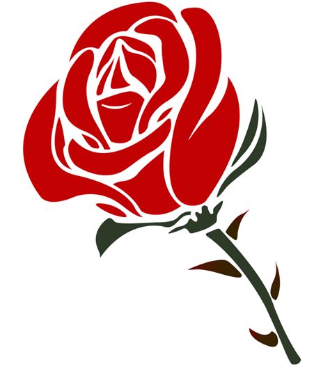 Rosa Silueta De Una Rosa Flor Con Hojas Svg Png Pdf Dxf Etsy Porn Sex