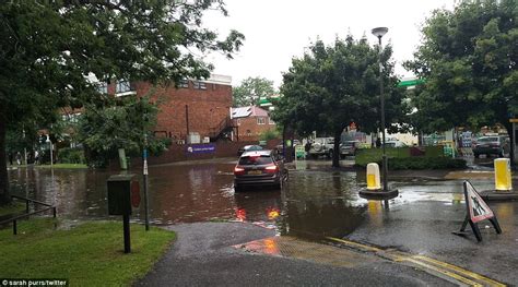 uk weather brought a month s worth of rain in 24hrs after september heatwave daily mail online