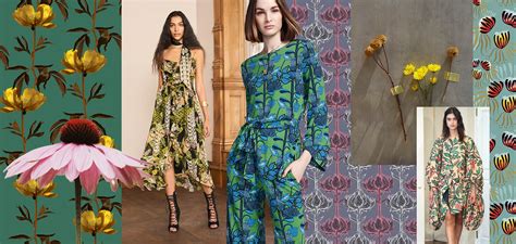 Springsummer 2021 Print Trend Exuberant Blooms