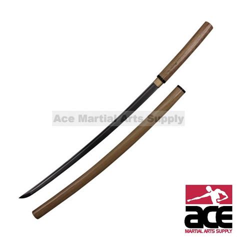 Wooden Shirasaya Carbon Steel Handmade Japanese Katana Sword W Razor