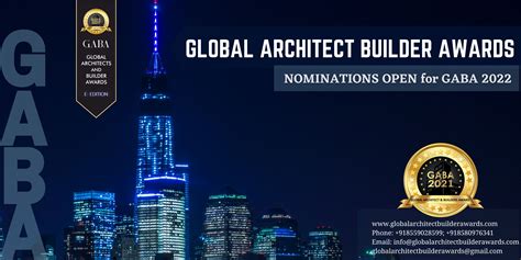 Global Architect Builder Awards Biggest International Real Estate