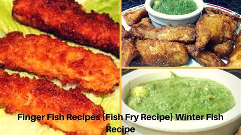 Finger Fish Recipes Fish Fry Recipe Winter Fish Recipe Seafood