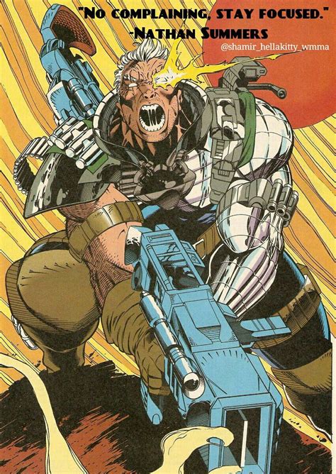 Cable Quotes Cable Marvel Comic Art