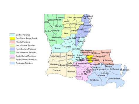 This includes all lakes (but not reservoirs) that can also be found in the subcategories. Louisiana Parishes Alphabetical Order - Photos Alphabet ...