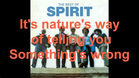 Spirit Natures Way Lyrics Lyrics Spirit Nature