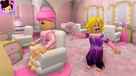 Salon And Spa Roblox Roleplay Princess Makeover Spa Day Titi Games