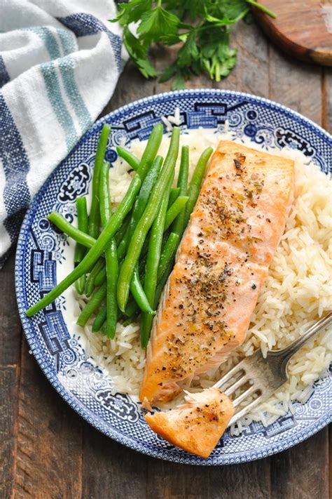 Baking salmon is actually pretty straightforward. Baked Salmon Fillet - The Seasoned Mom