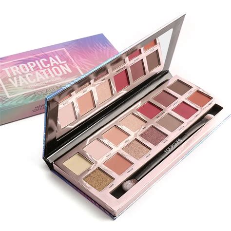 Focallure Tropical Vacation Eyeshadow Palette FA 49T Raena Beauty