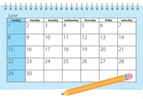 Downloadable Editable Calendars