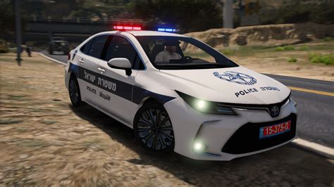 Toyota Land Cruiser Israeli Police Gta5modscom