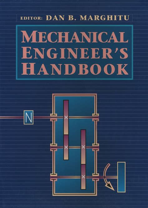 Mechanical Engineers Handbook By Dan B Marghitu Book Read Online