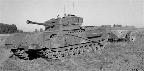 A22 Infantry Tank Mk Iv Churchill Crocodile Mark Vii British Tank