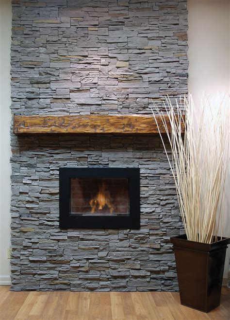 Faux Stone Panel Quick Fit Stone Stone Tile Fireplace Faux Stone