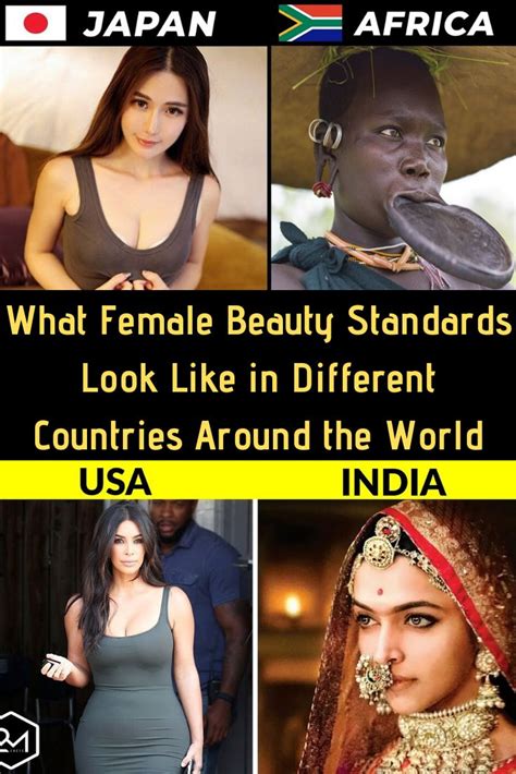 what female beauty standards look like in different countries around the world in 2020 beauty