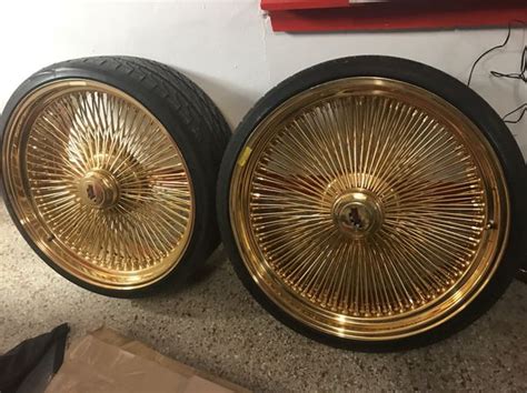 24 All Gold Dayton Wire Wheels For Sale In Fort Lauderdale Fl Offerup