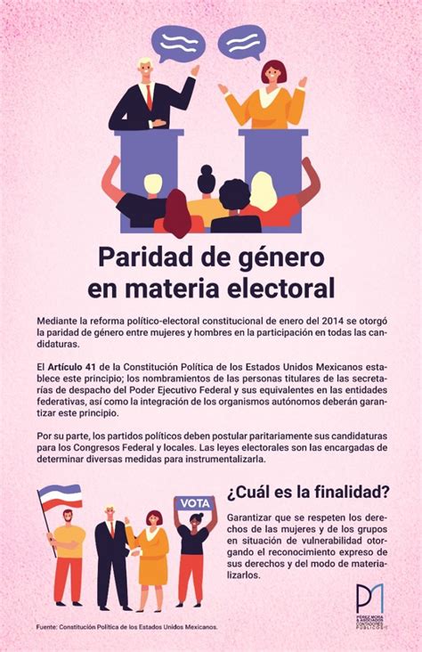 Paridad De GÉnero En Materia Electoral Pérez Mora And Asociados