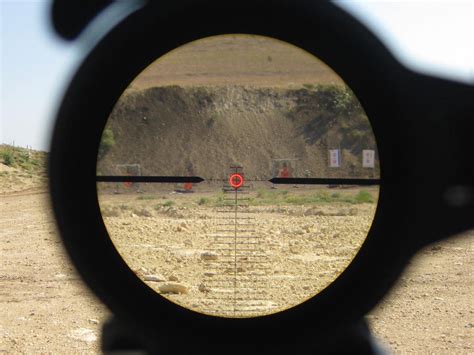 Optics How Is A Rifle Scope Reticle In Focus Physics Stack Exchange