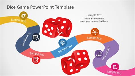 Board Game Powerpoint Template And Presentation Slides