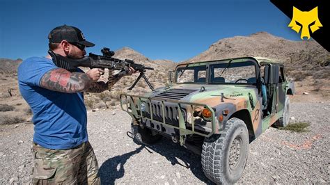 Will Humvee Bulletproof Glass Stop Sustained Fire Youtube