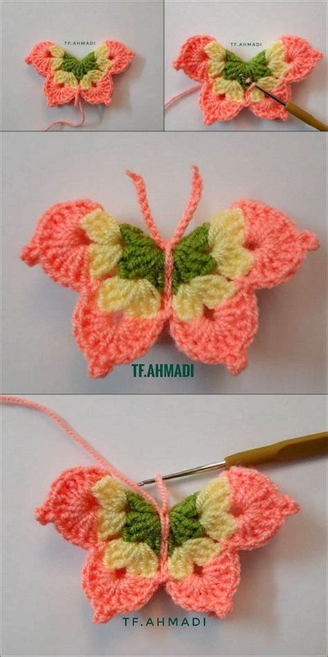 Diy Crochet Best Butterfly Pattern Crochet Design Idea Mobel Art