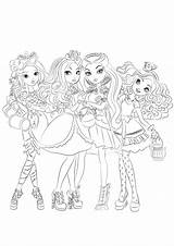 Ever After Coloring Pages Girls Print Coloringtop Printable Color Kids Adult Apple Book sketch template