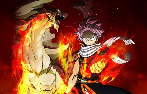 Red and white flower painting, fairy tail, dragneel natsu, illuminated. Wallpaper fire, flame, game, anime, dragon, manga, japanese, Fairy Tail, Natsu Dragneel, spark ...
