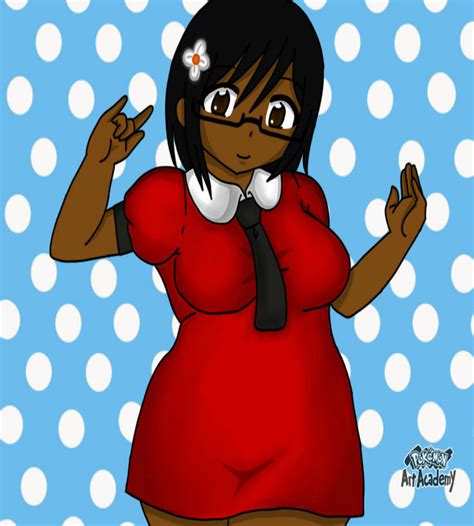 chubby gal tamtam the phat girl in red by galpalsmmd on deviantart