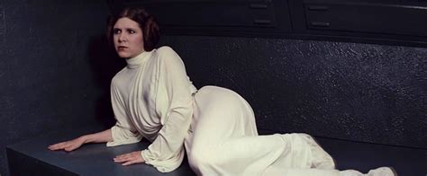 One Iconic Look Princess Leia S White Gown In Star Wars Episode Iv