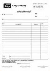Delivery Order Word Photos