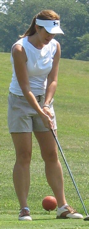 Her Calves Muscle Legs Nice Golf Lady With Lovely Calves Size