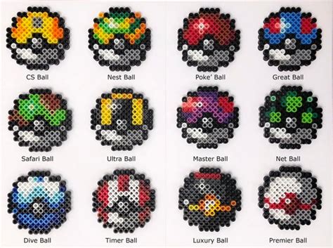 It has a catch rate modifier of ×1 in the catch formula. pixel art pokemon pokeball : +31 Idées et designs pour ...