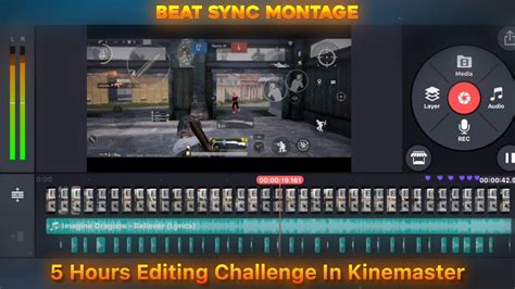 5 Hours Editing Task In Kinemaster Beat Sync Montage Bgmi Montage
