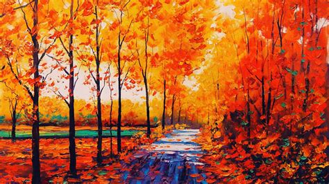 Fall Painting Wallpapers Top Free Fall Painting Backgrounds