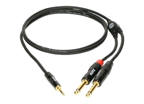 Klotz Ky5 600 Adapter Cable 60m 1x Mini Jack Male 2x Jack M Buy